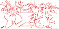 LEVIER DE GUIDON   CABLE   COMMODO (1WH) pour Honda BENLY 50 2023