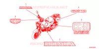 AUTOCOLLANTS pour Honda 50 CROSS CUB 2019