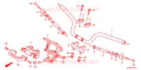 GUIDON pour Honda 50 CROSS CUB 2019