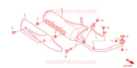 SILENCIEUX D'ECHAPPEMENT pour Honda BENLY 110 PRO 2019