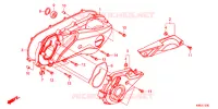 COUVERCLE GAUCHE pour Honda PCX 125 HYBRID 2019