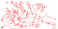 GUIDON   TE DE FOURCHE pour Honda CB 1300 SUPER FOUR ABS 2019