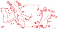COMMODO   LEVIER   CABLE pour Honda CB 1300 SUPER BOL DOR ABS WHITE 2019