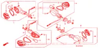 CLIGNOTANT (3) pour Honda CBR 600 RR 2010