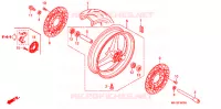 ROUE AVANT pour Honda CBR 600 RR 2010