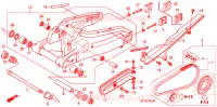 BRAS OSCILLANT pour Honda CBR 600 RR 2007