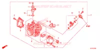 CORPS DE PAPILLON pour Honda PIONEER 700 M2 9ED 2019