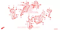 COUVERCLES LATERAUX pour Honda PIONEER 700 M4 9ED 2019