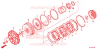 EMBRAYAGE (BAS) pour Honda PIONEER 700 M4 9ED 2019