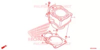 CYLINDRE pour Honda FOURTRAX 420 RANCHER 4X4 AT DCT 2019
