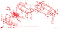 SUPPORT pour Honda FOURTRAX 420 RANCHER 4X4 AT DCT 2019
