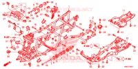 CADRE pour Honda FOURTRAX 500 FOREMAN RUBICON 4X4 AT DCT EPS ED 2019