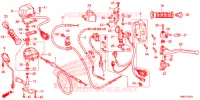 COMMODO   LEVIER   CABLE pour Honda FOURTRAX 500 FOREMAN RUBICON 4X4 AT DCT EPS ED 2019