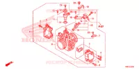 CORPS DE PAPILLON pour Honda FOURTRAX 500 FOREMAN RUBICON 4X4 AT DCT EPS ED 2019