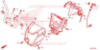 GUIDON pour Honda FOURTRAX 500 FOREMAN RUBICON 4X4 AT DCT EPS ED 2019