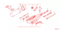OUTIL pour Honda FOURTRAX 500 FOREMAN RUBICON 4X4 AT DCT EPS ED 2019