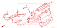 SILENCIEUX D'ECHAPPEMENT pour Honda FOURTRAX 500 FOREMAN RUBICON 4X4 AT DCT EPS ED 2019