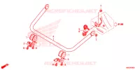 BARRE ANTI ROULIS pour Honda FOURTRAX 500 FOREMAN RUBICON 4X4 AT DCT RED 2019