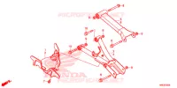 BRAS ARRIERE pour Honda FOURTRAX 500 FOREMAN RUBICON 4X4 AT DCT RED 2019