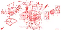CULASSE pour Honda FOURTRAX 500 FOREMAN RUBICON 4X4 AT DCT RED 2019