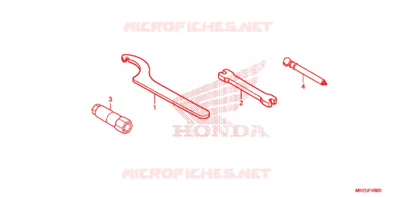 OUTIL Honda MOTO 450 CRF 2019  CRF450LK