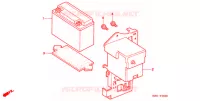 BATTERIE pour Honda LITTLE CUB 50 2001