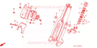 FOURCHE pour Honda LITTLE CUB 50 2001