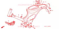 CADRE pour Honda LITTLE CUB 50 2001