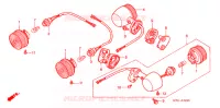 CLIGNOTANT pour Honda LITTLE CUB 50 2001