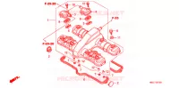 COUVRE CULASSE pour Honda CB 1100 UP HANDELBAR 2012