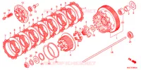 EMBRAYAGE pour Honda CB 1100 UP HANDELBAR 2012