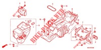 GARDE BOUE ARRIERE (CB4006,7,8/S6,8) pour Honda CB 400 SUPER BOL D\'OR Solid color with half cowl 2006