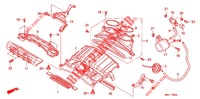 CONDUITE D'ADMISSION AIR   SOUPAPE (CBR1000RR6/7) pour Honda CBR 1000 RR 2006