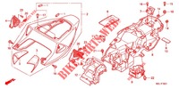 MOULURE DE SIEGE  pour Honda CBR 1000 RR 2006