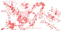 CADRE pour Honda FORZA 300 ABS TYPE 5E 2018