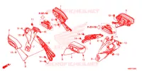 RETROVISEUR pour Honda FORZA 300 ABS TYPE 5E 2018