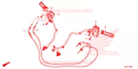 COMMODO   LEVIER   CABLE pour Honda FORZA 300 ABS TOP BOX 4ED 2018
