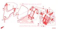 PARE BRISE pour Honda FORZA 300 ABS TOP BOX 4ED 2018