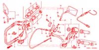 COMMODO   LEVIER   CABLE pour Honda SHADOW 400 1997