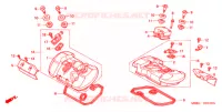 COUVRE CULASSE pour Honda SHADOW 400 1997