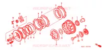 EMBRAYAGE pour Honda SHADOW 400 1997