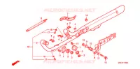 SILENCIEUX D'ECHAPPEMENT pour Honda SHADOW 400 1997