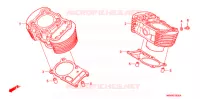 CYLINDRE pour Honda SHADOW 400 2006