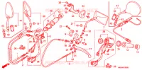 LEVIER DE GUIDON   CABLE   COMMODO pour Honda SHADOW 400 2006