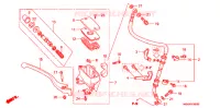 MAITRE CYLINDRE DE FREIN AVANT pour Honda SHADOW 400 2006
