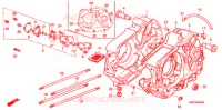 CARTER MOTEUR   POMPE A HUILE pour Honda CHALY 50 1988