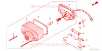 FEU ARRIERE pour Honda CHALY 50 1988