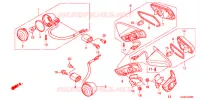 CLIGNOTANT pour Honda SUPER CUB 50 PRO -J- 2012