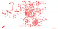CULASSE pour Honda SUPER CUB 50 PRO -J- 2012