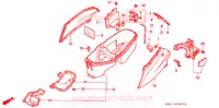COFFRE pour Honda 250 FREEWAY 1992